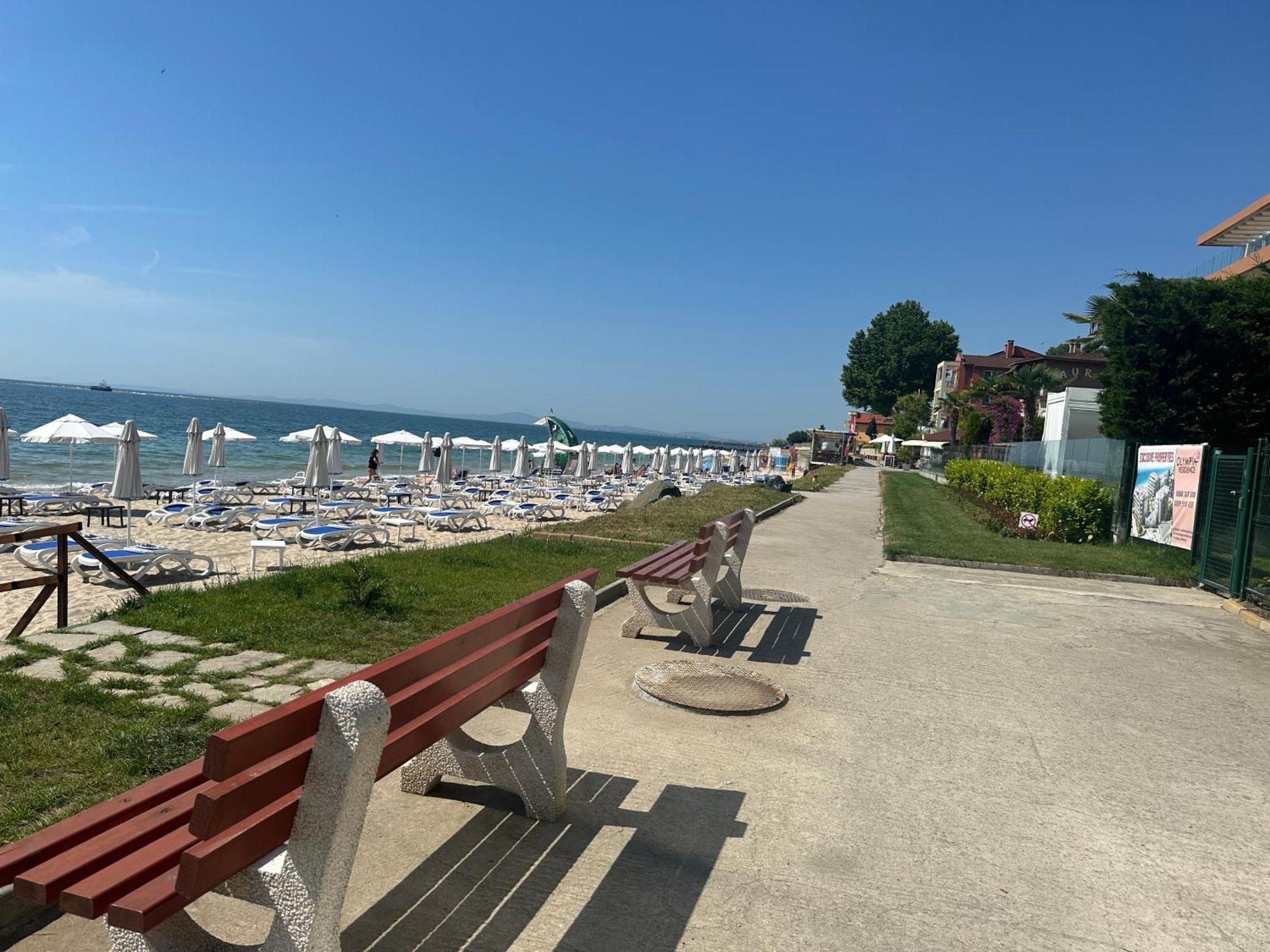 Oazis Cozy Beach Apartment Ravda Kültér fotó