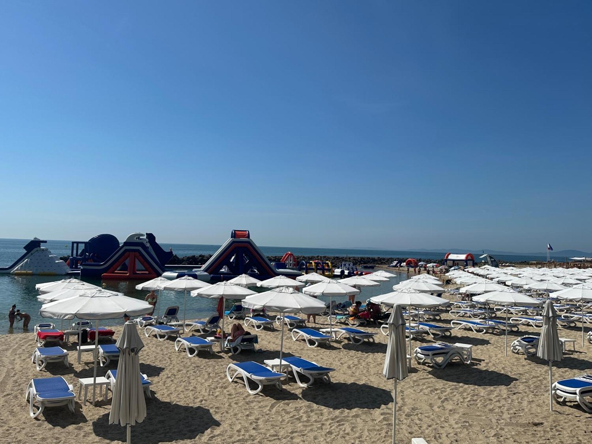Oazis Cozy Beach Apartment Ravda Kültér fotó
