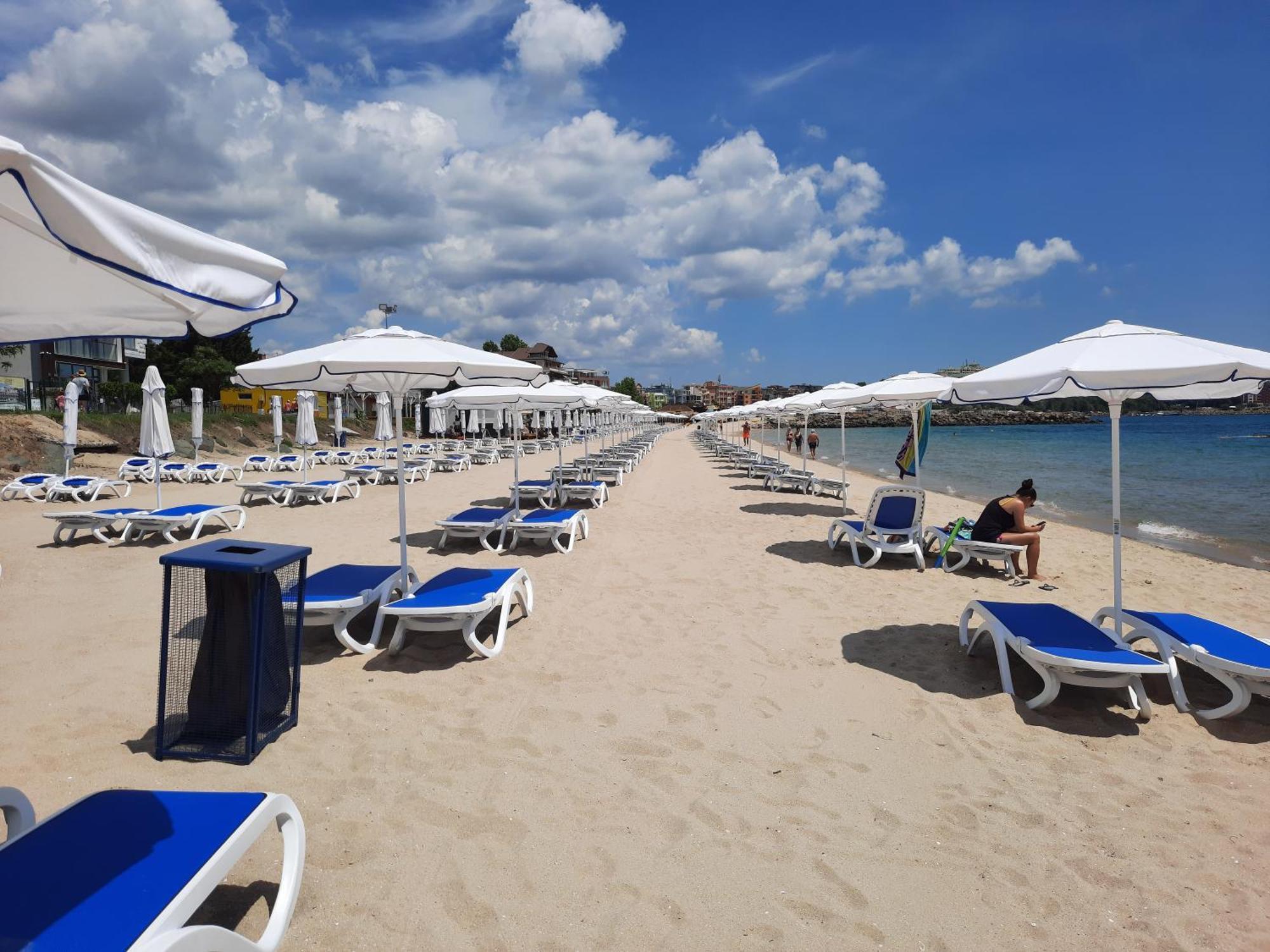 Oazis Cozy Beach Apartment Ravda Kültér fotó
